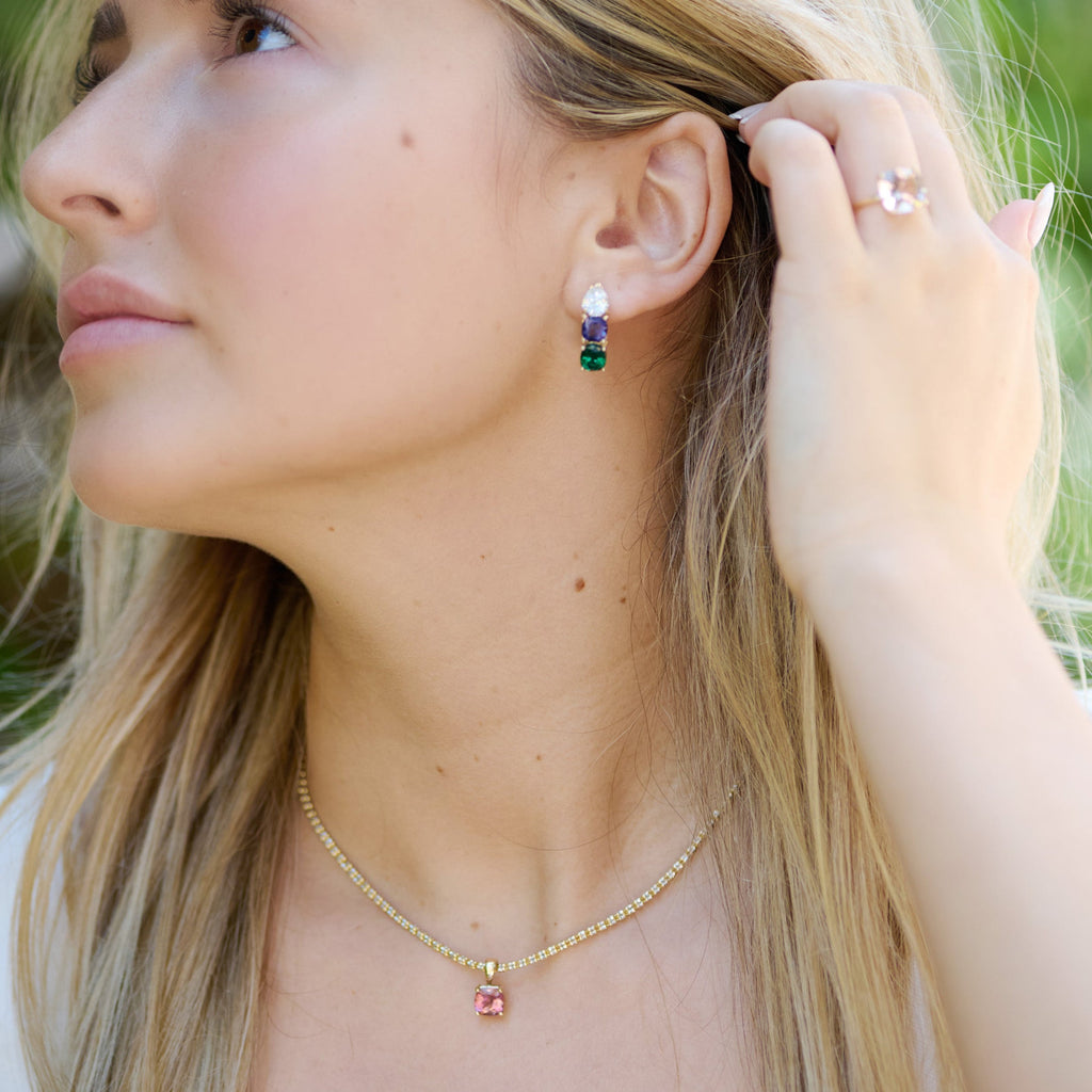 Hydrangea Earrings - HOUSE OF SHE