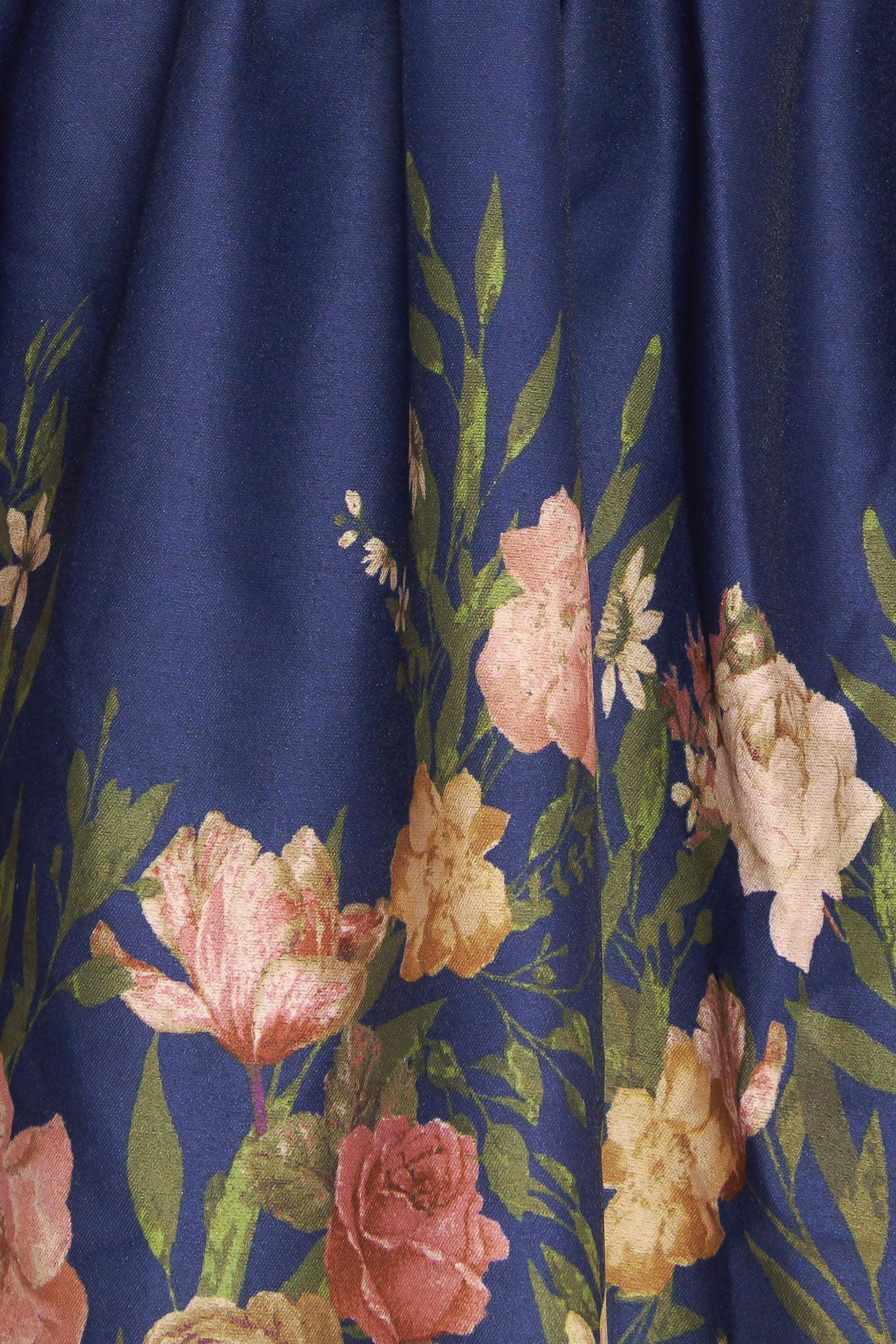 Nocturne In Bloom Woven Mini Dress