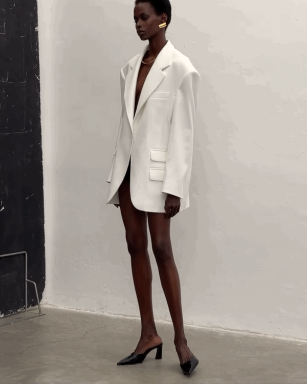 Grace Jones Structured Blazer - HOUSE OF SHE