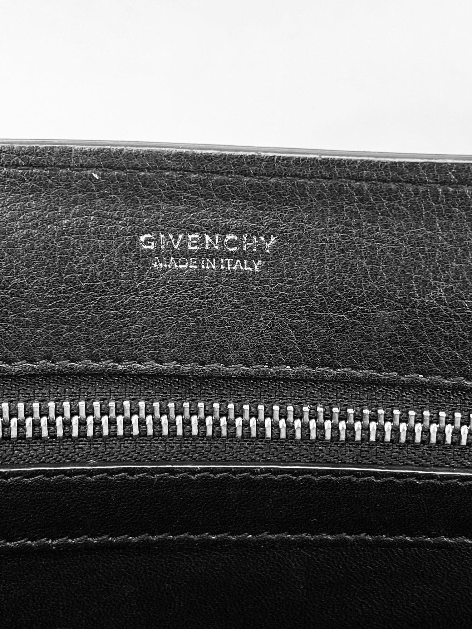 Givenchy Obsedia Medium Flap Black Pebbled Calfskin Satchel Hand Bag - HOUSE OF SHE