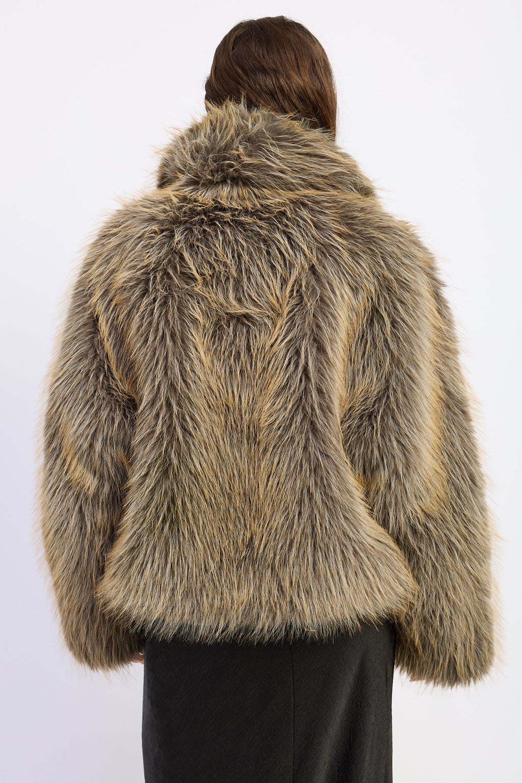 Georgia Oversized Faux Fur Jacket