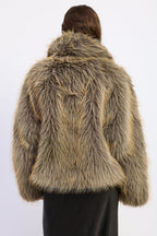 Georgia Oversized Faux Fur Jacket