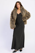 Georgia Oversized Faux Fur Jacket