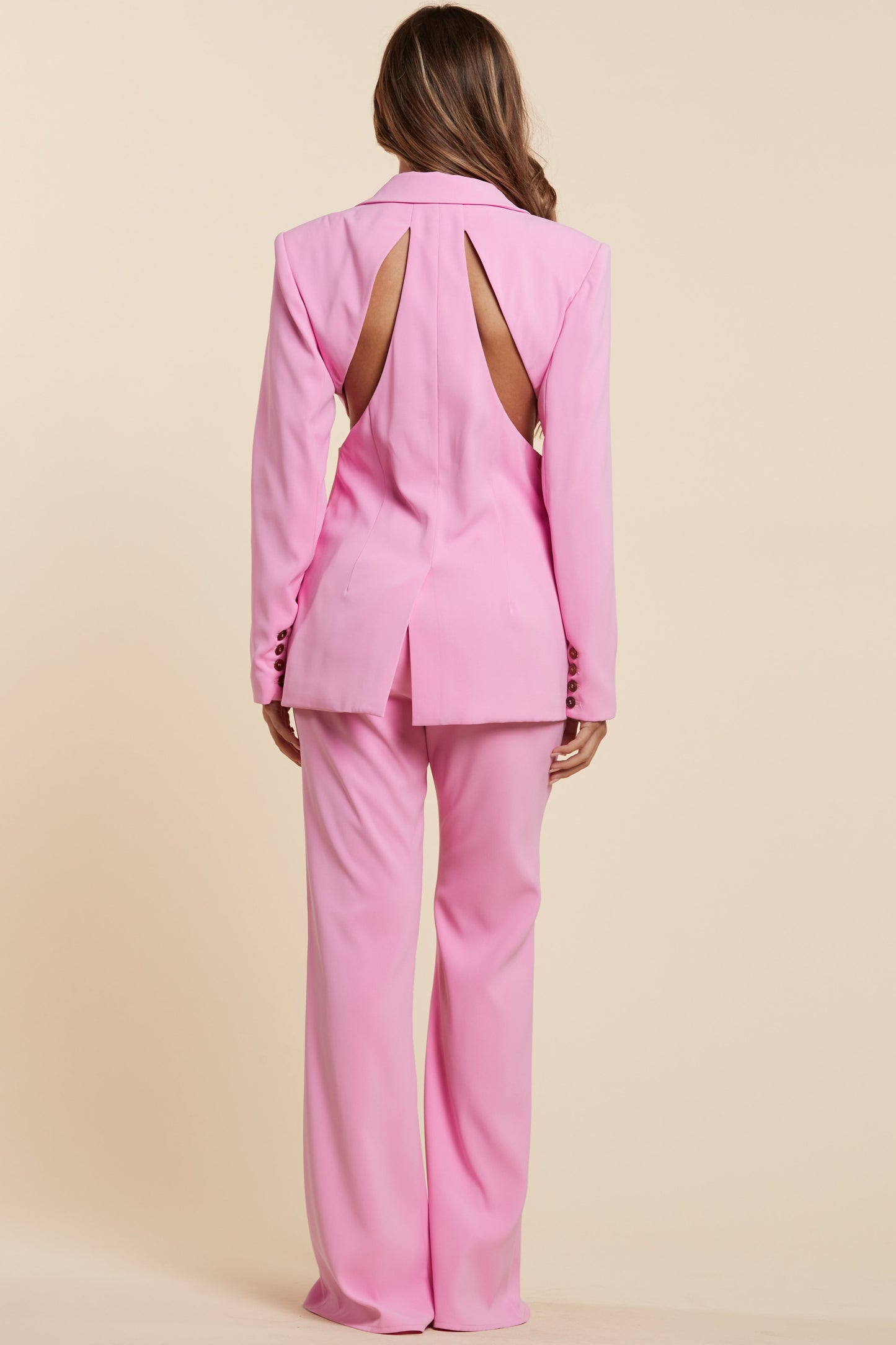 Addison Pink Blazer & Pants Set