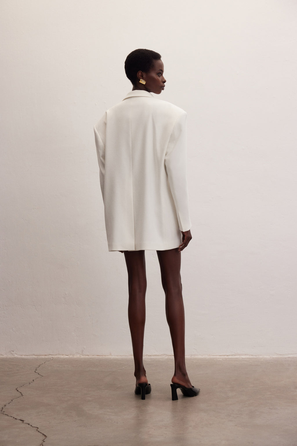 Grace Jones Structured Blazer - HOUSE OF SHE