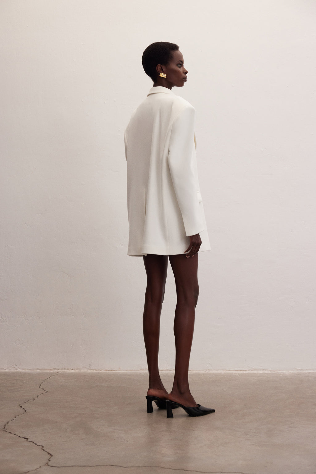 Grace Jones Structured Blazer - HOUSE OF SHE