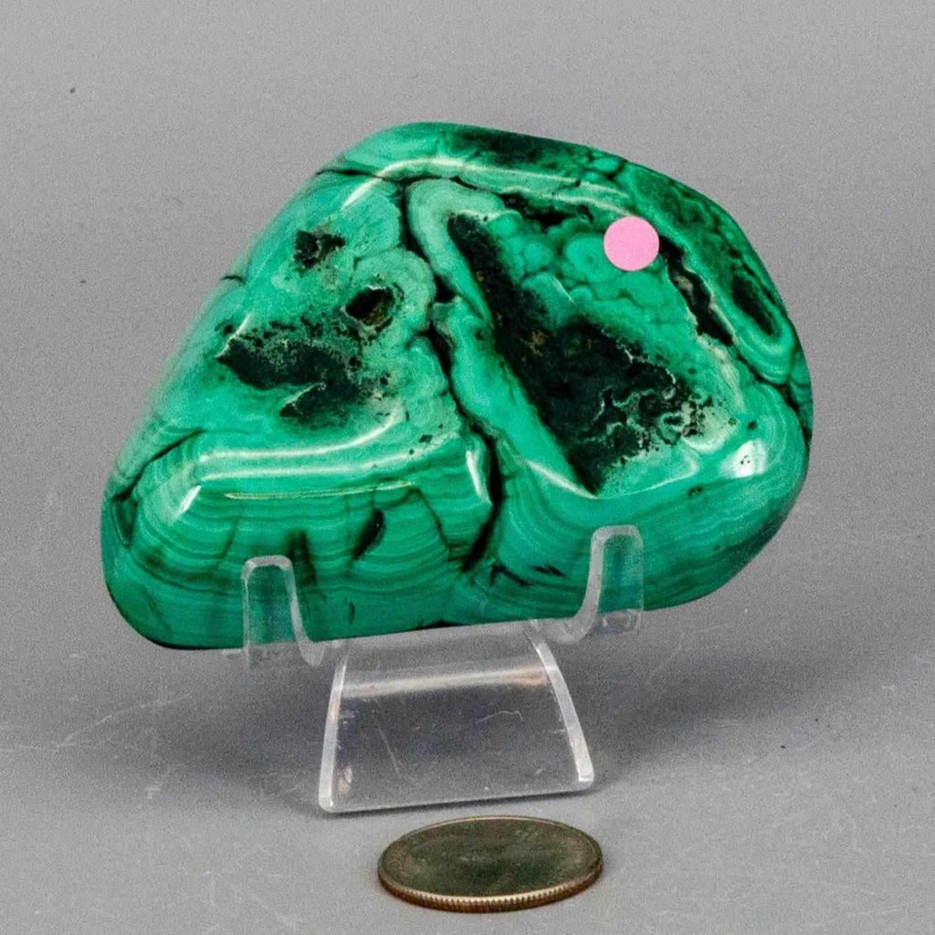 Malachite Crystal Freeform for Transformation & Heart