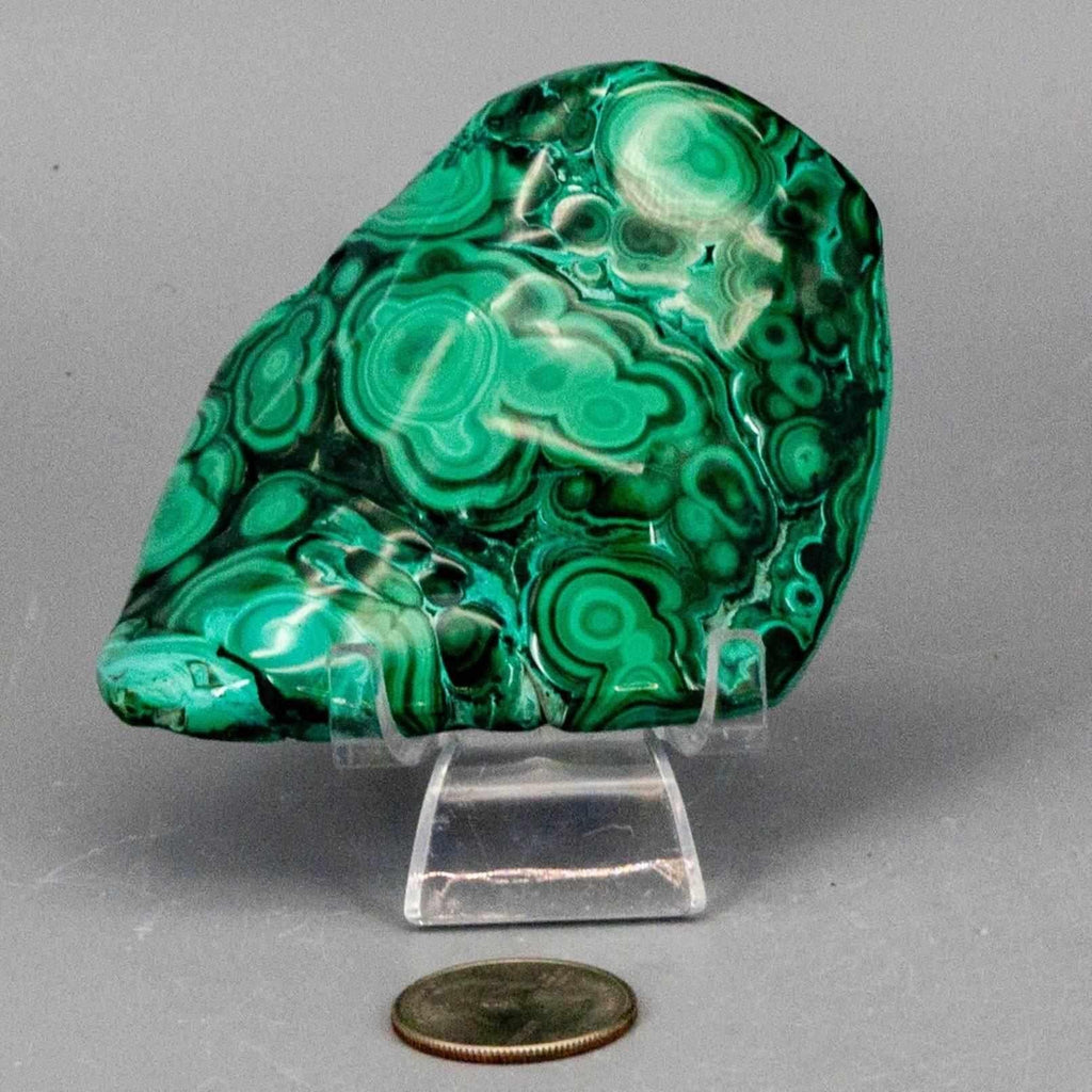 Malachite Crystal Freeform for Transformation & Heart
