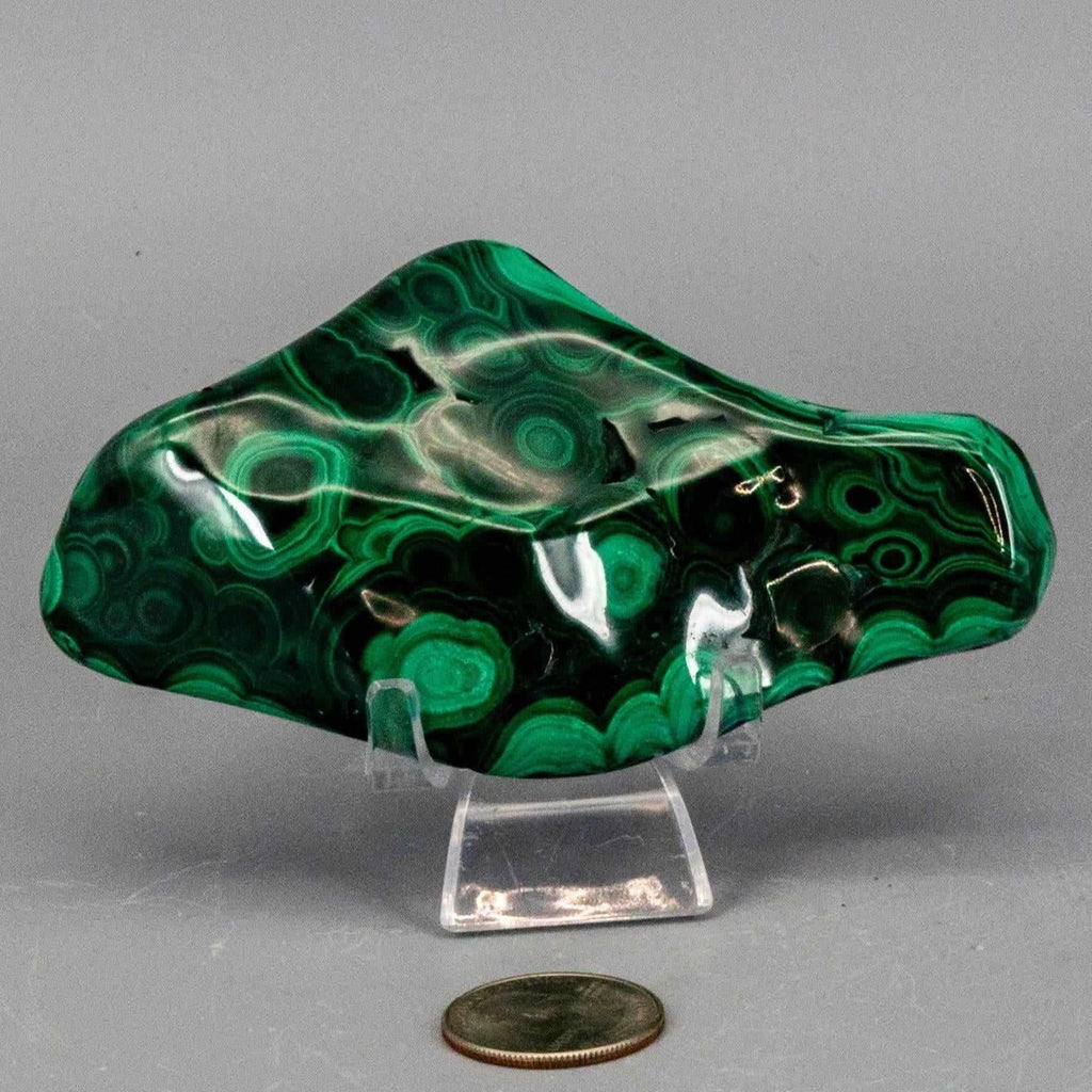 Malachite Crystal Freeform for Transformation & Heart