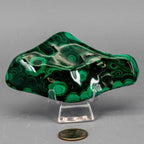 Malachite Crystal Freeform for Transformation & Heart