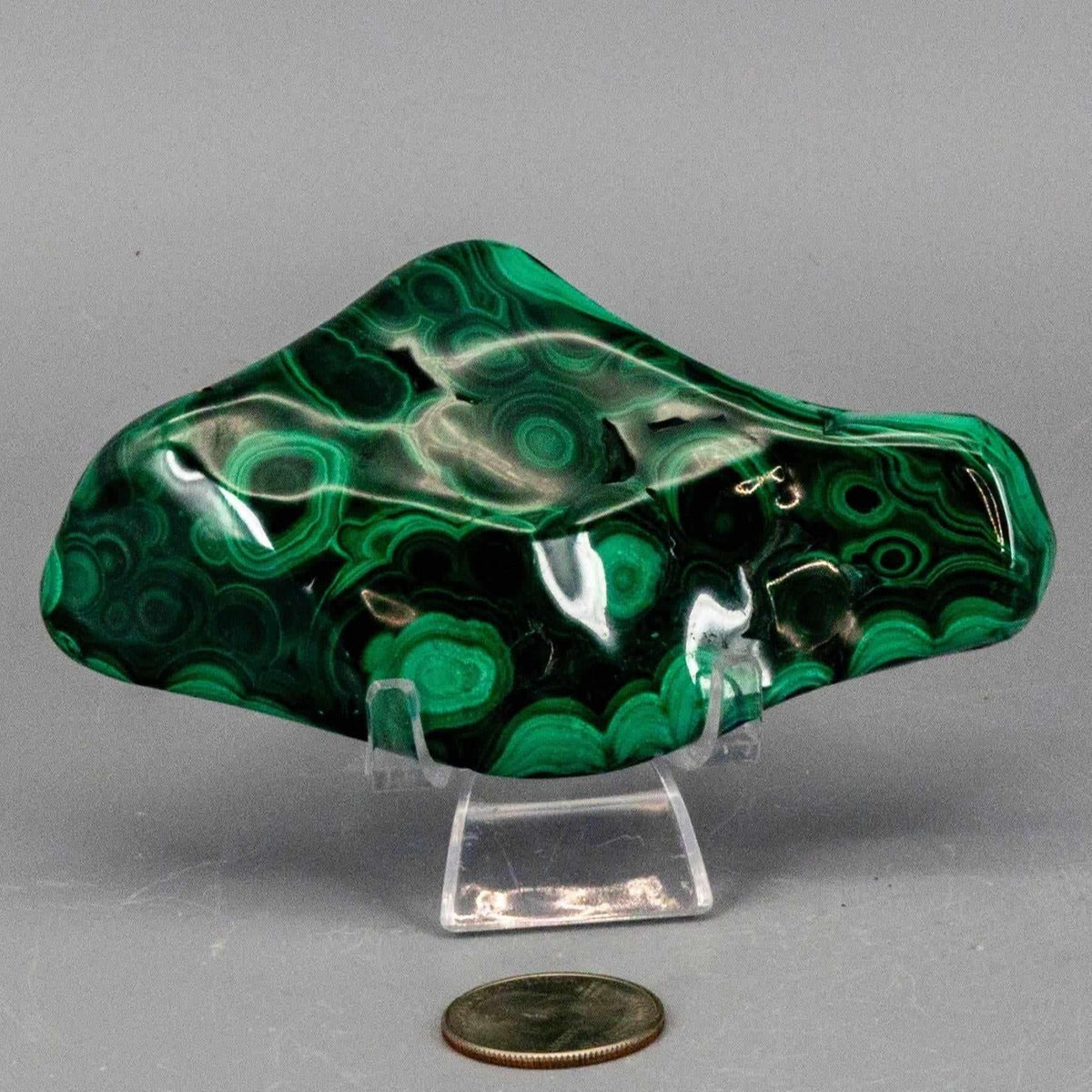 Malachite Crystal Freeform for Transformation & Heart