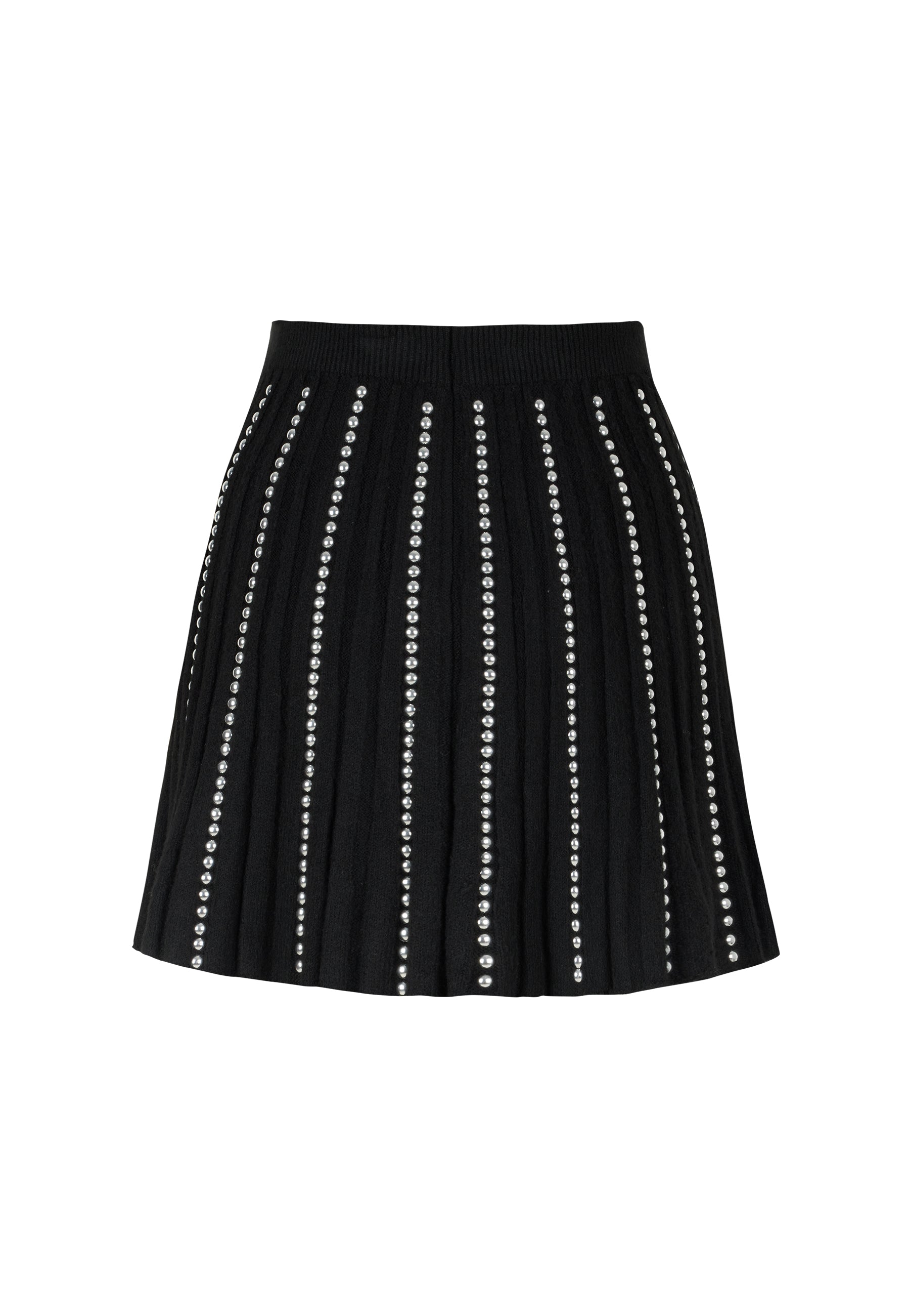 Studded Knit Skirt  HOUSE OF SHE