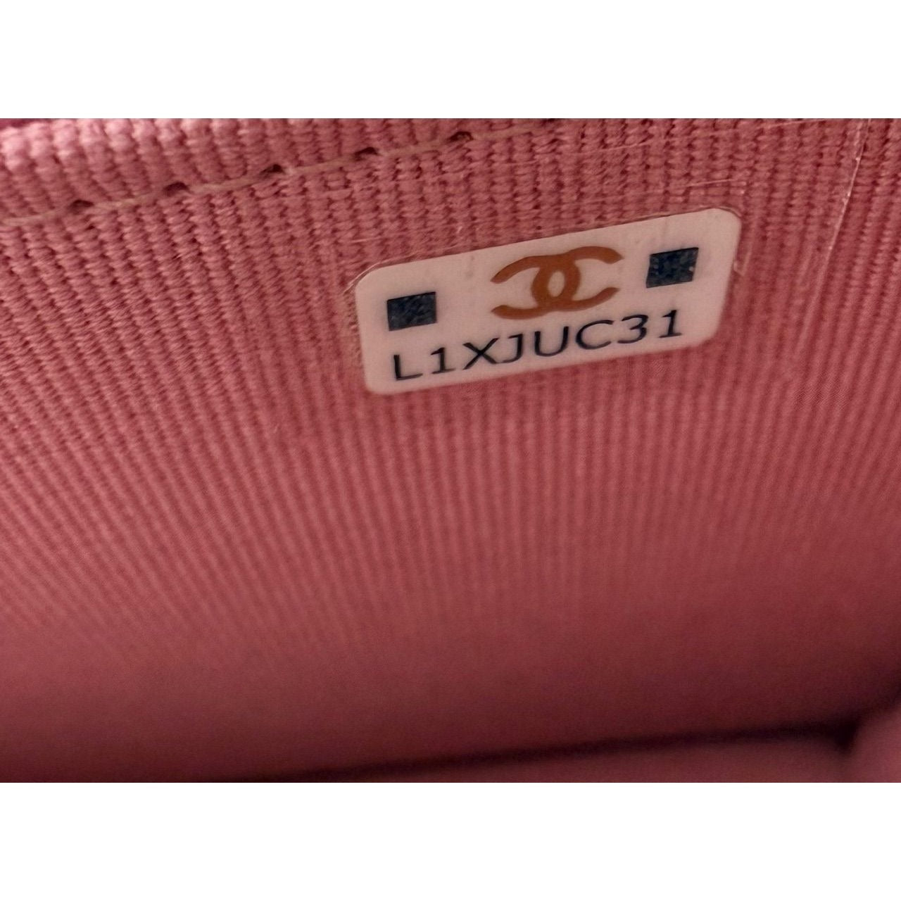 Chanel Tweed Quilted Mini Flap Pink Chain Waist Shoulder Bag - HOUSE OF SHE