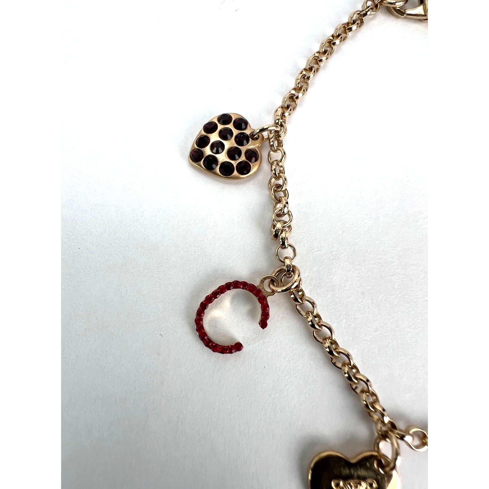 Celine Triomphe Gold metal Charm Bracelet - HOUSE OF SHE