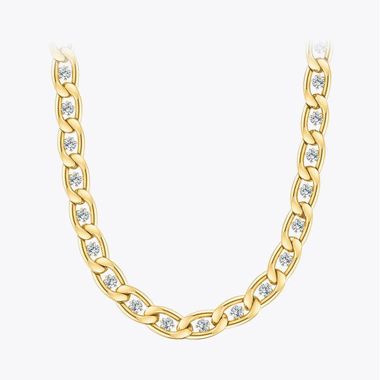 Mia Stainless Steel Choker Necklace