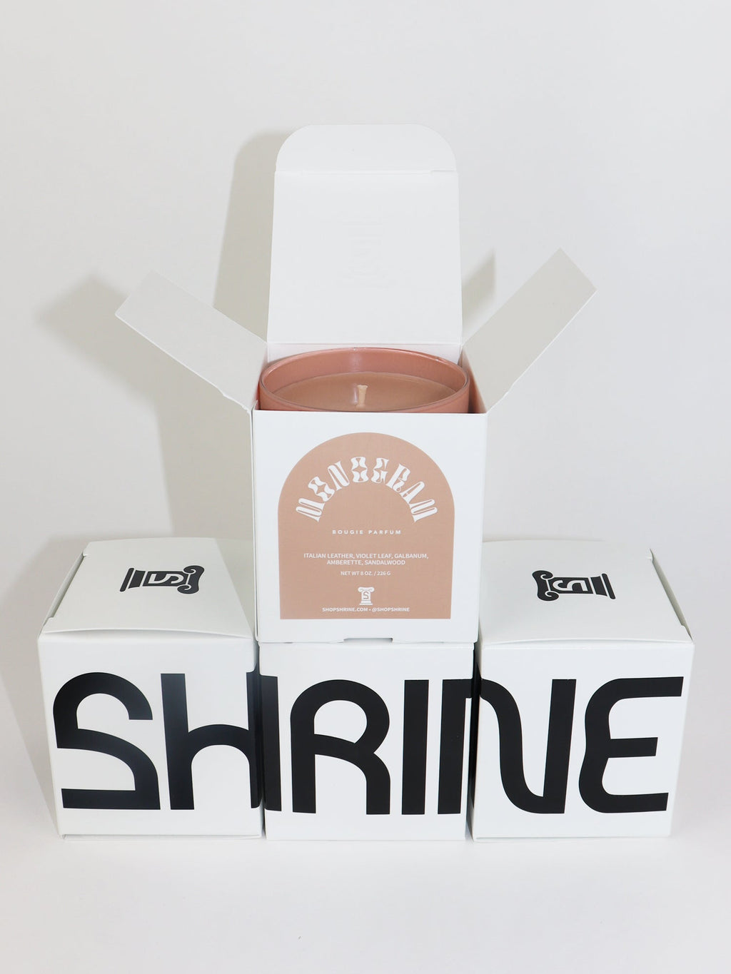 Monogram Candle  HOUSE OF SHE