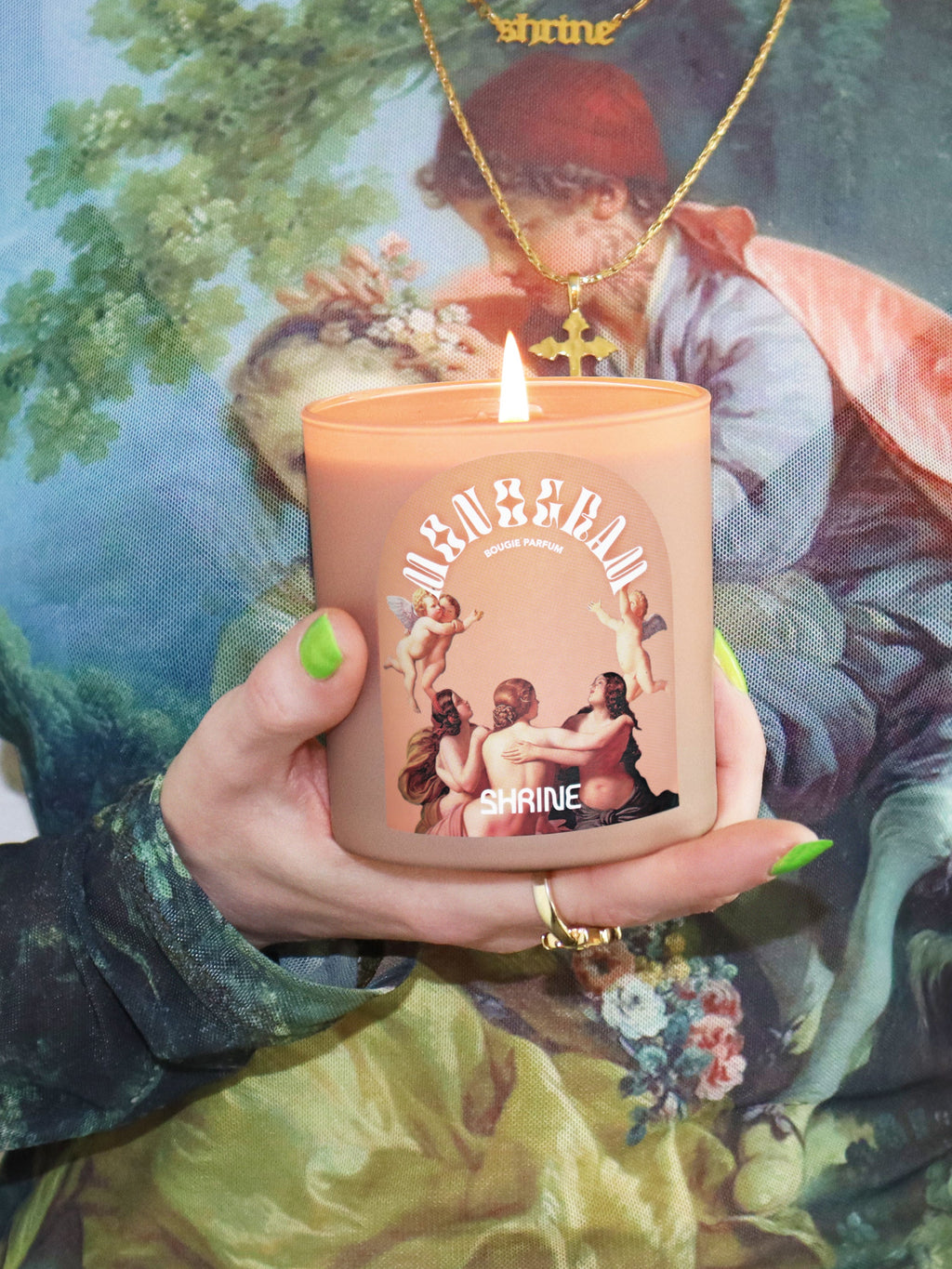 Monogram Candle  HOUSE OF SHE
