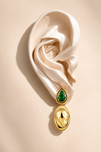 Virginia Emerald Drop Earring