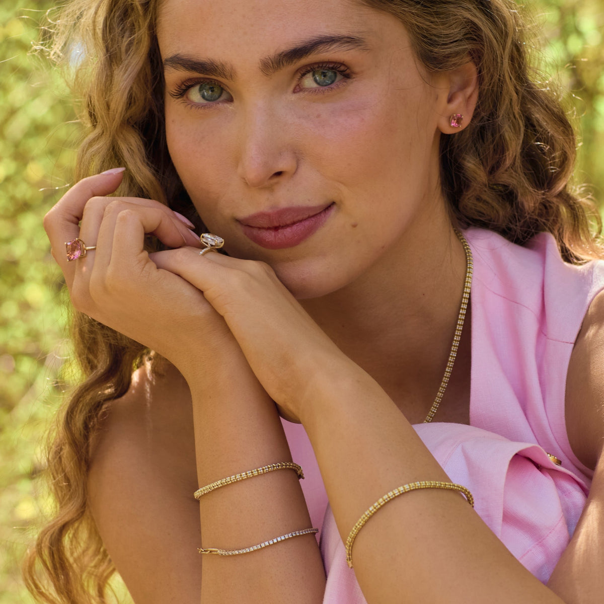 Tidal Tennis Bracelet - HOUSE OF SHE