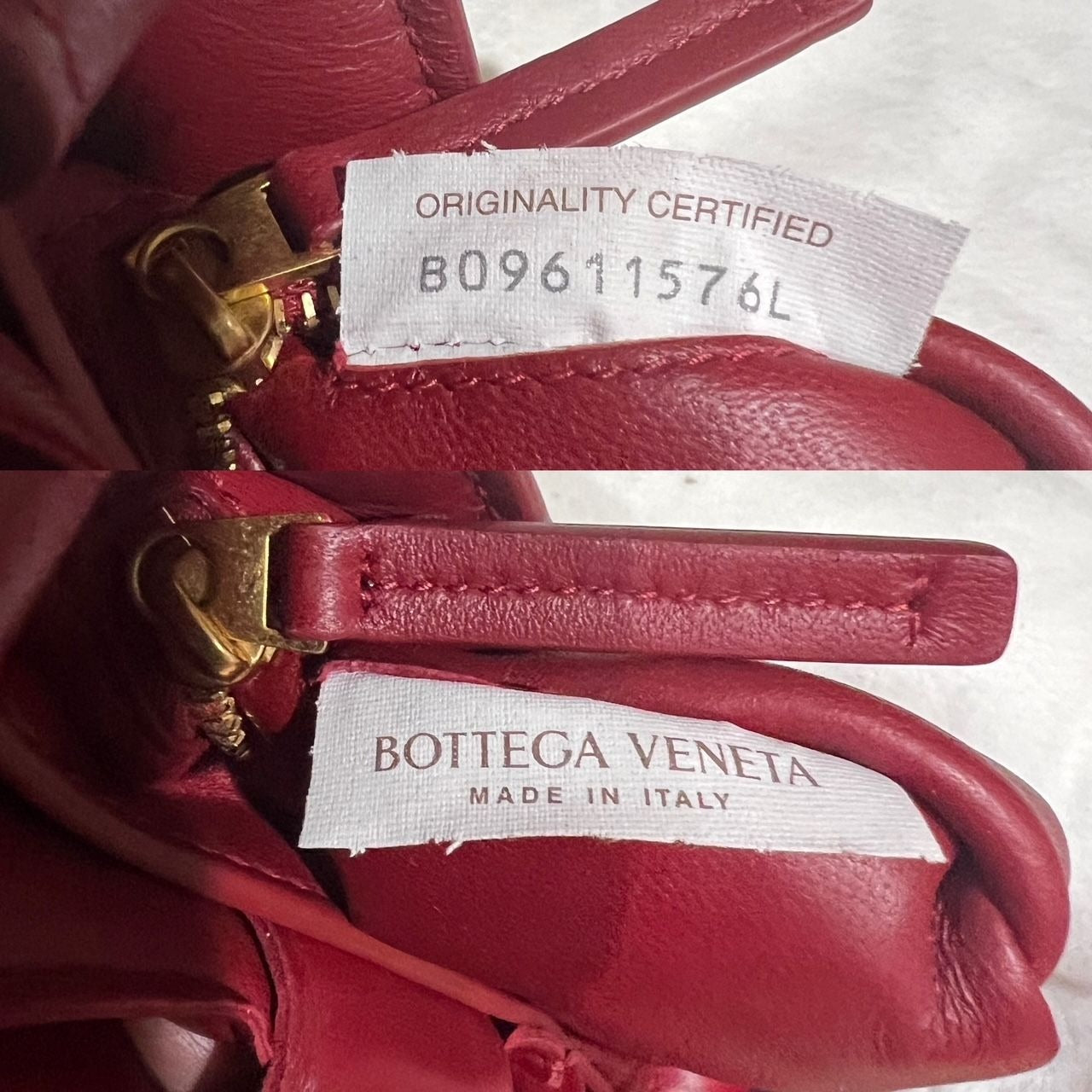 Bottega Veneta Red Nappa Maxi Intreccio Padded Cassette Crossbody Bag - HOUSE OF SHE
