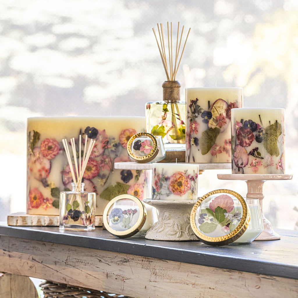 Accent Botanical Reed Diffuser - Blushing Rosewood - HOUSE OF SHE