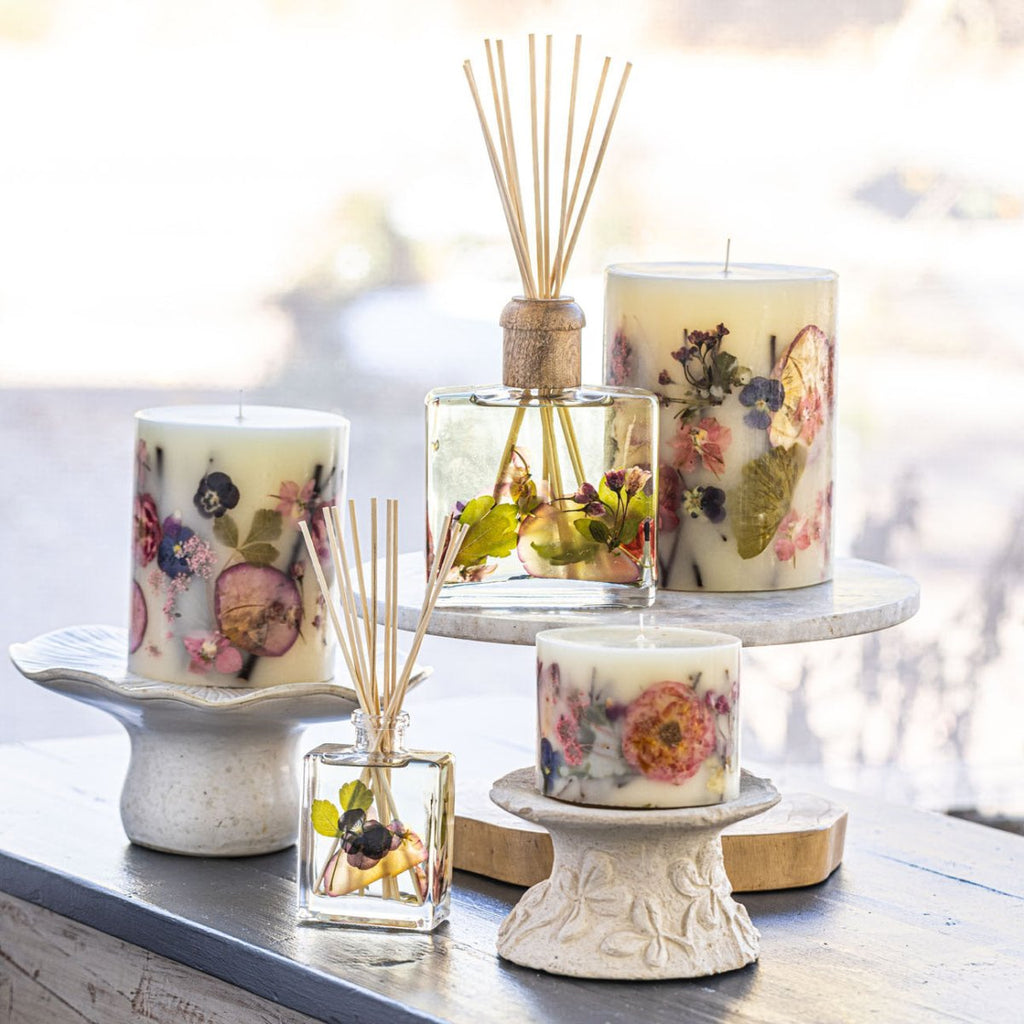 Accent Botanical Reed Diffuser - Blushing Rosewood - HOUSE OF SHE