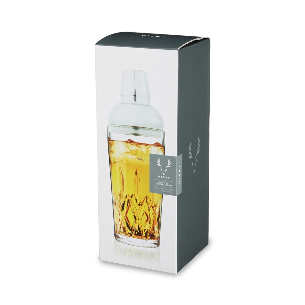 Admiral Crystal Cocktail Shaker - HOUSE OF SHE