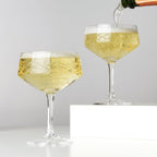 Admiral Crystal Coupe Glasses - HOUSE OF SHE