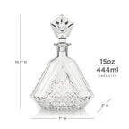 Admiral Crystal Irish Cut Whiskey Decanter - HOUSE OF SHE