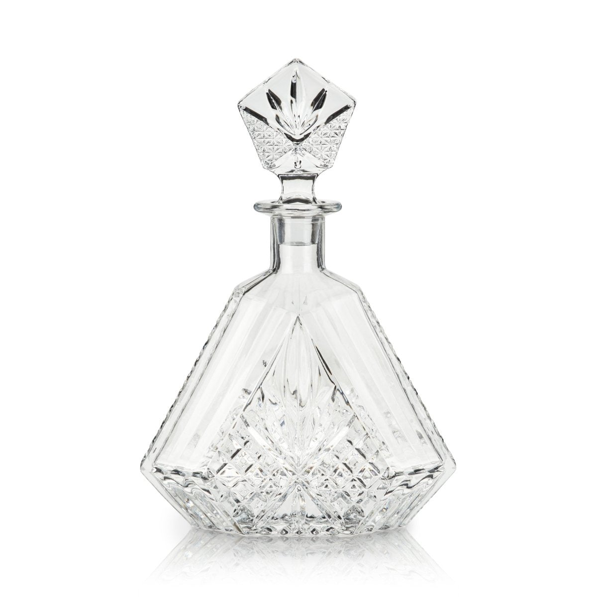 Admiral Crystal Irish Cut Whiskey Decanter - HOUSE OF SHE