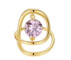 Aestethic Pink Stone Rings - HOUSE OF SHE