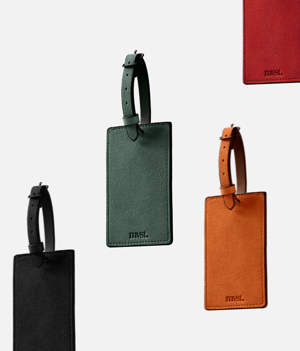 Alcantara Luggage Tag - HOUSE OF SHE