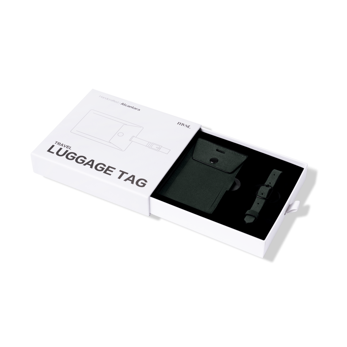 Alcantara Luggage Tag - HOUSE OF SHE