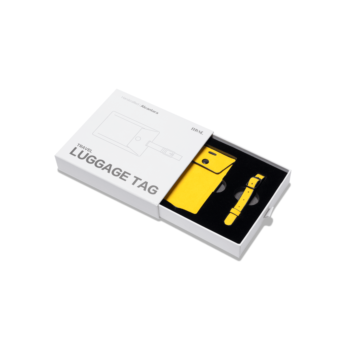 Alcantara Luggage Tag - HOUSE OF SHE