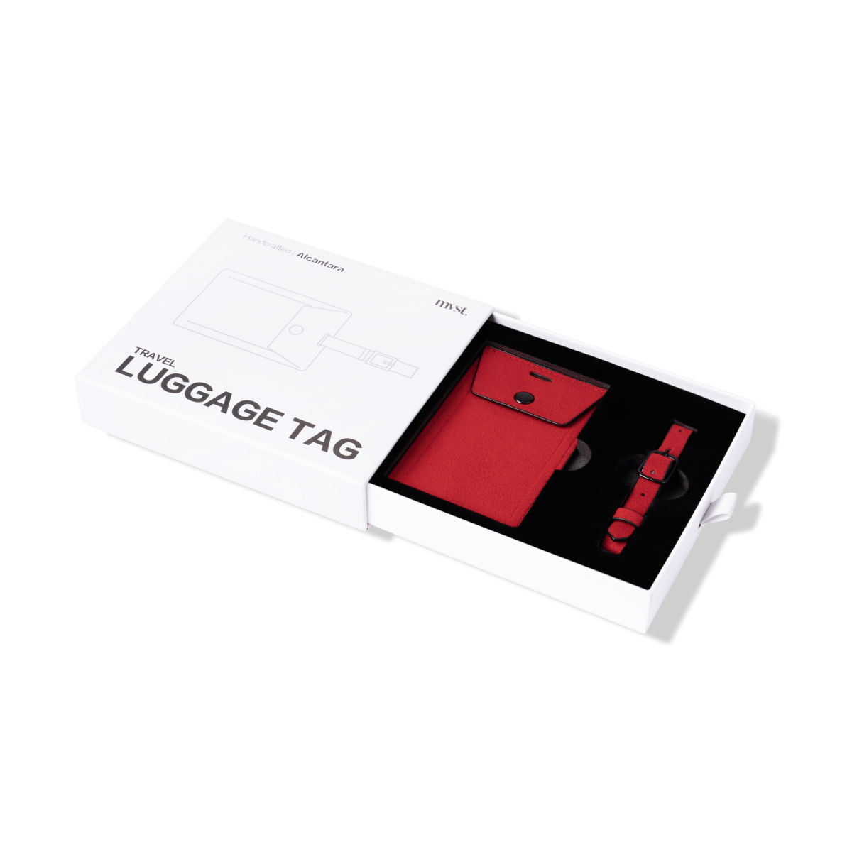 Alcantara Luggage Tag - HOUSE OF SHE