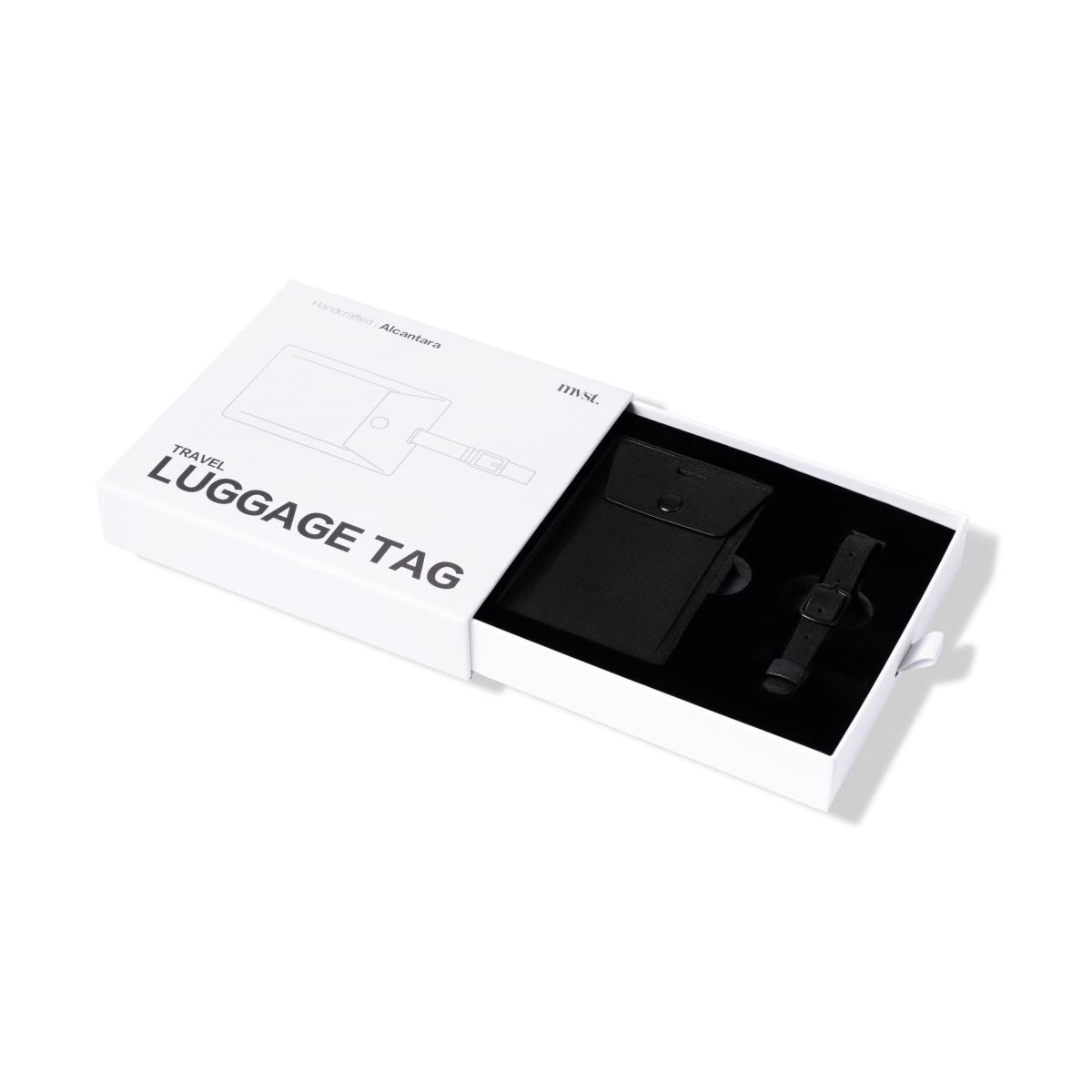 Alcantara Luggage Tag - HOUSE OF SHE