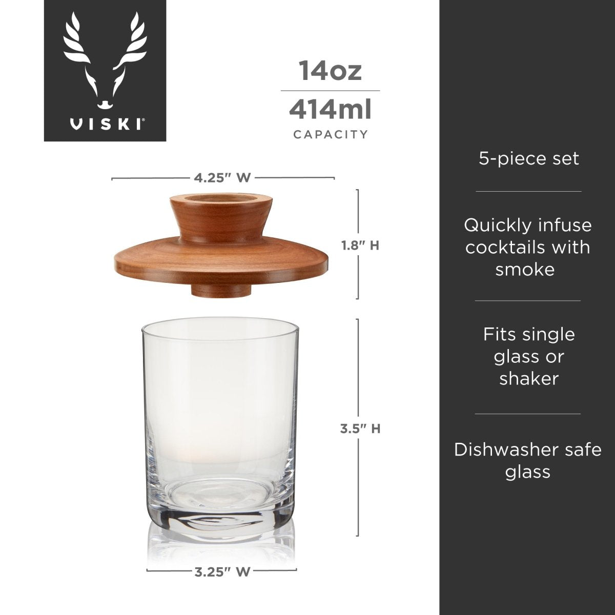Alchemi Single Serve Smoked Cocktail Kit - HOUSE OF SHE