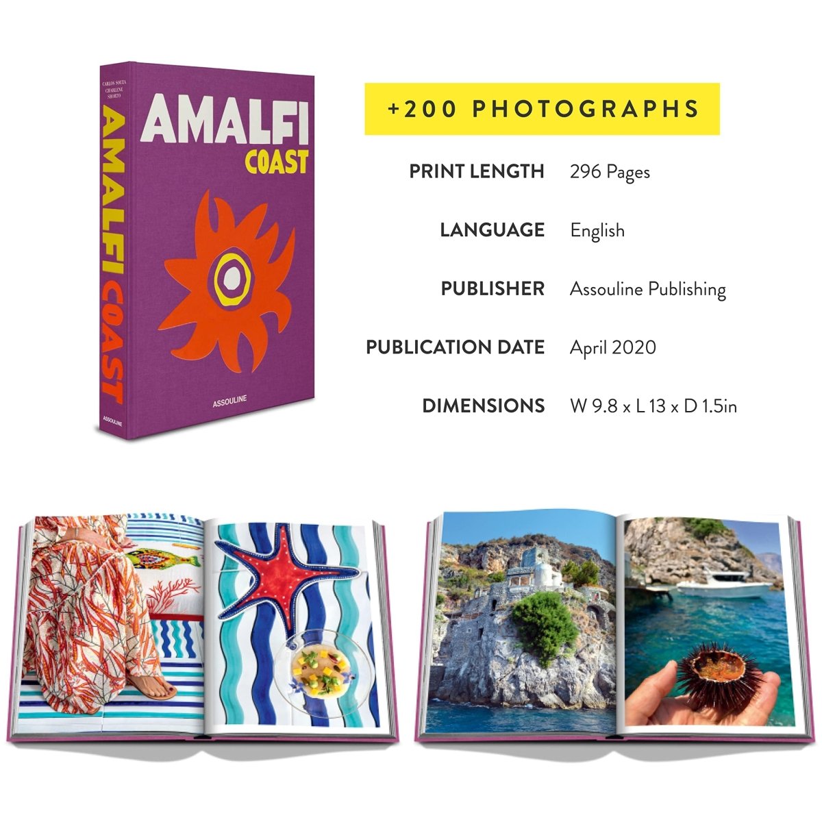 Amalfi Coast - Assouline Coffee Table Book by Carlos Souza - HOUSE OF SHE