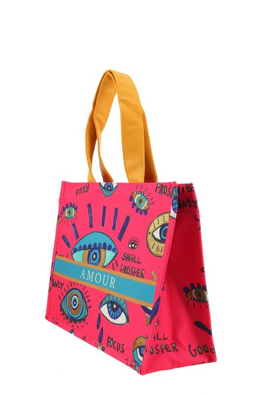AMOUR Oblique Book Tote Bag - HOUSE OF SHE