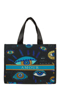 AMOUR Oblique Book Tote Bag - HOUSE OF SHE