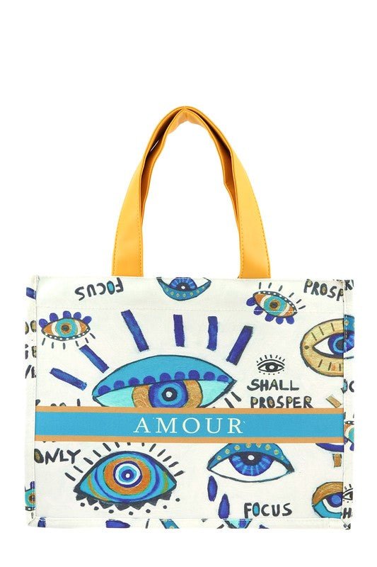 AMOUR Oblique Book Tote Bag - HOUSE OF SHE