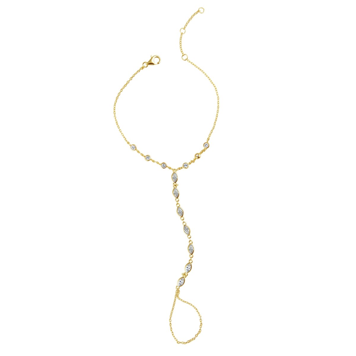 Anastasia Hand Chain Bracelet - HOUSE OF SHE