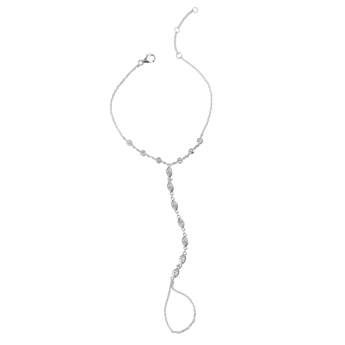 Anastasia Hand Chain Bracelet - HOUSE OF SHE