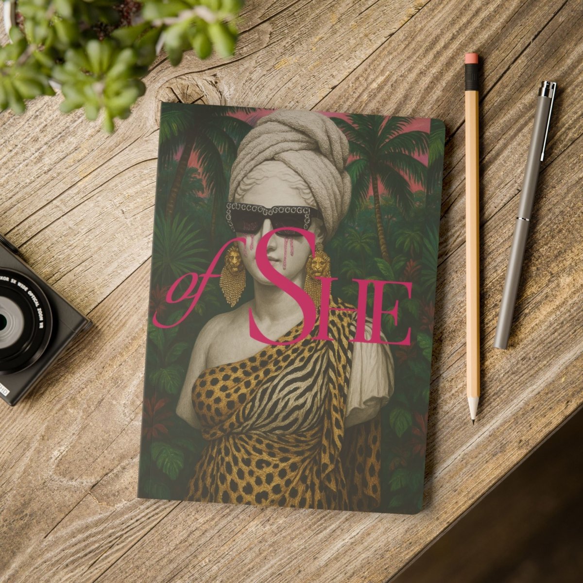 Artistic Godess Softcover Journal - Perfect for Creatives - HOUSE OF SHE