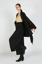 Astana Linen Robe Jacket - HOUSE OF SHE