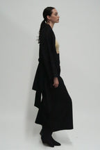 Astana Linen Robe Jacket - HOUSE OF SHE