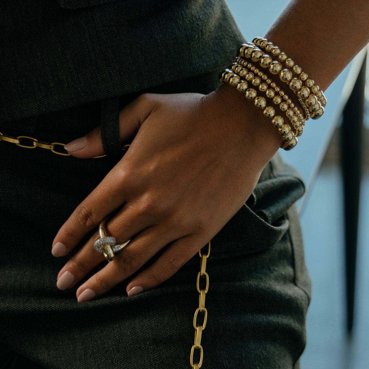Atlas Knot Ring - HOUSE OF SHE