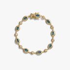 Gemstone Tennis Bracelet