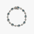 Gemstone Tennis Bracelet