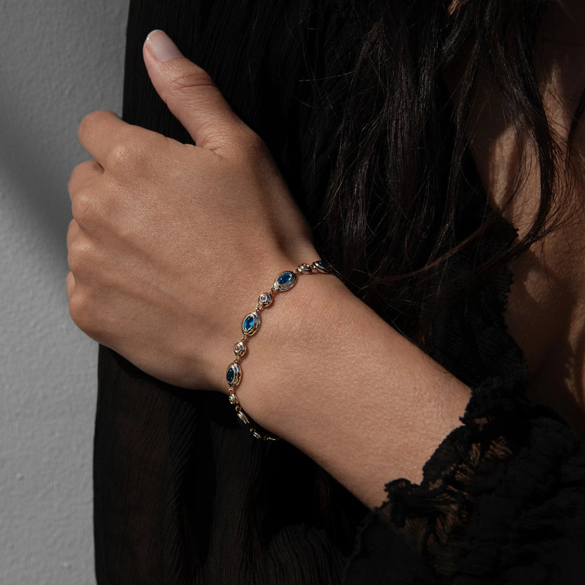 Gemstone Tennis Bracelet